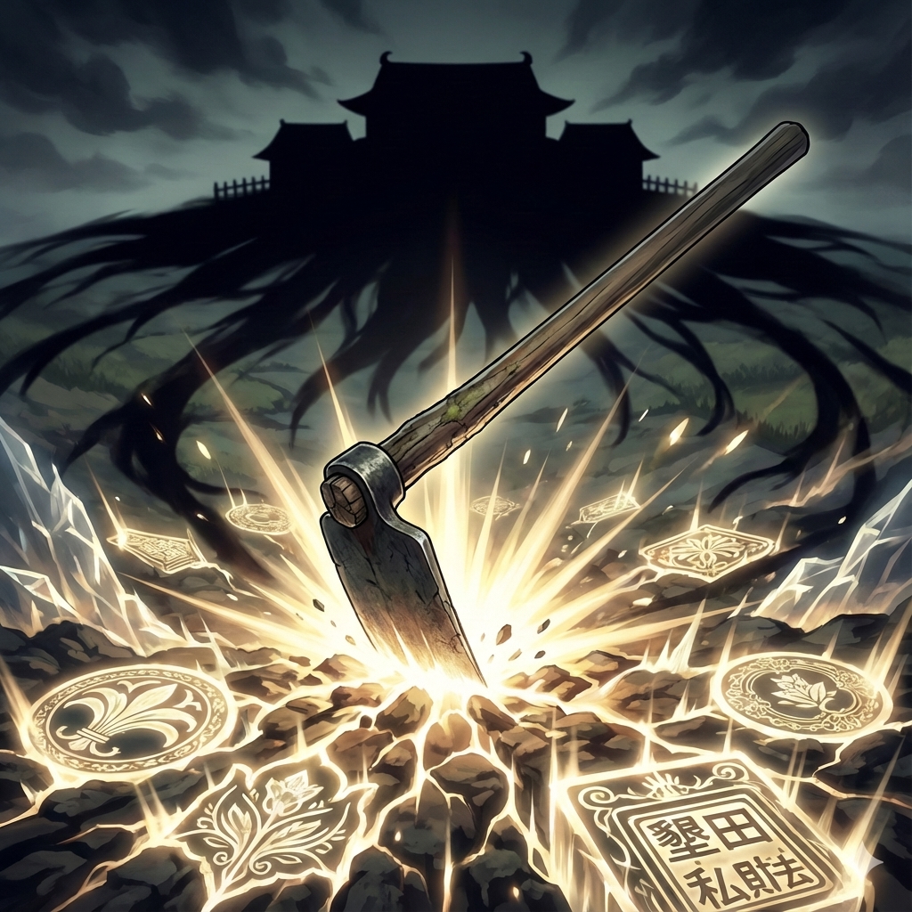 墾田永年私財法のカードアート