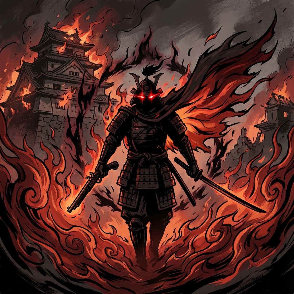 織田信長のカードアート